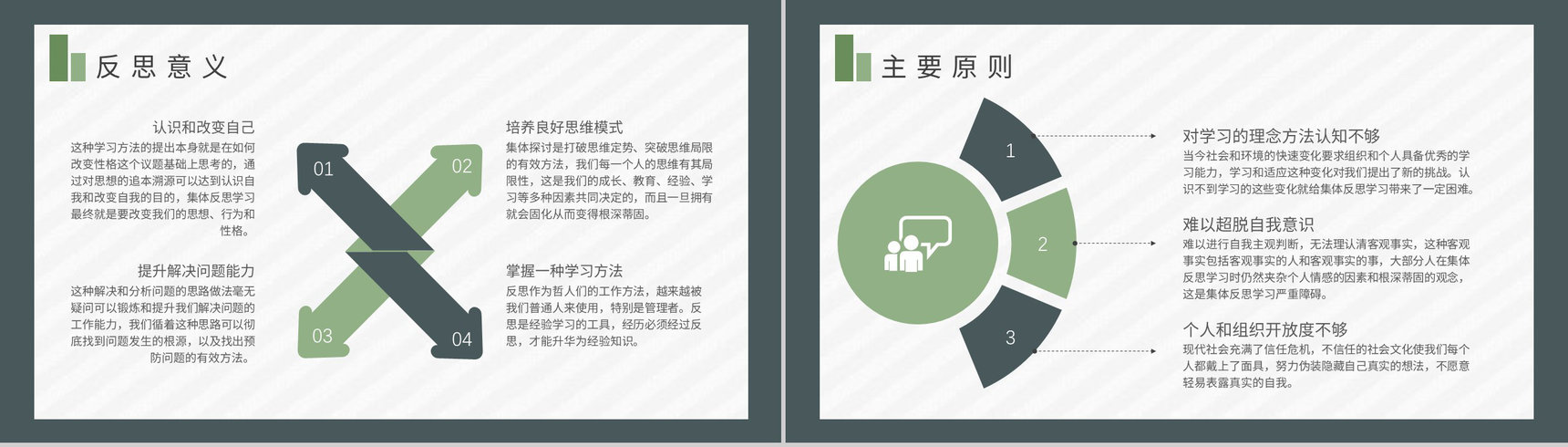 教学反思语文教师课后结果汇报总结PPT模板-6