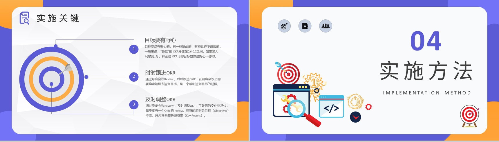 团队员工目标设定与沟通职场OKR目标管理工作法培训PPT模板-7