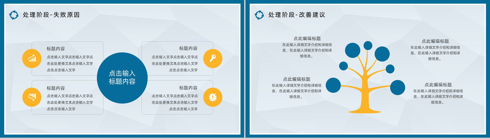 公司质量管理计划执行PDCA管理循环案例分析总结PPT模板-13