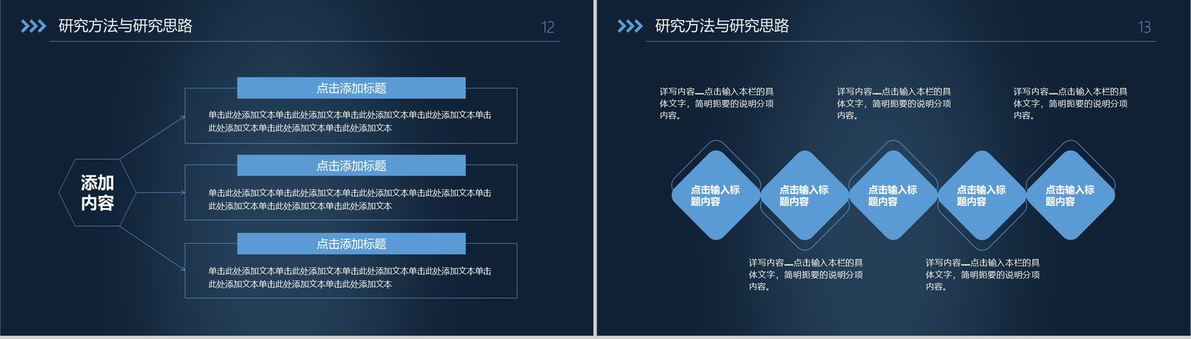 学生毕业专业论文学术答辩PPT模板-7