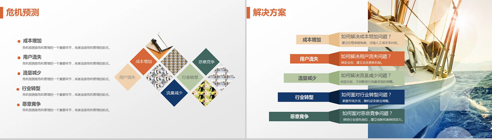 海洋欧美商务产品发布通用PPT模板-11