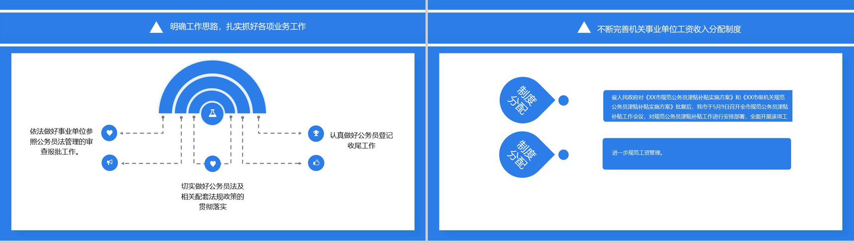 蓝色简约2.5D设计基层录用个人述职报告PPT模板-7