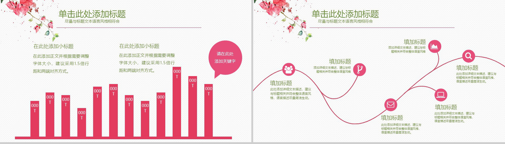 2019最新商务工作汇报总结PPT模板-6