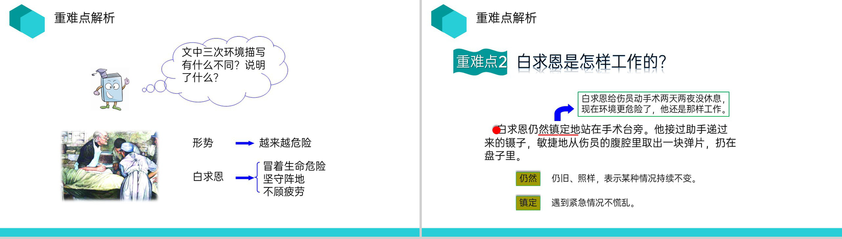 《手术室就是阵地》人教版三年级上册语文PPT课件-9