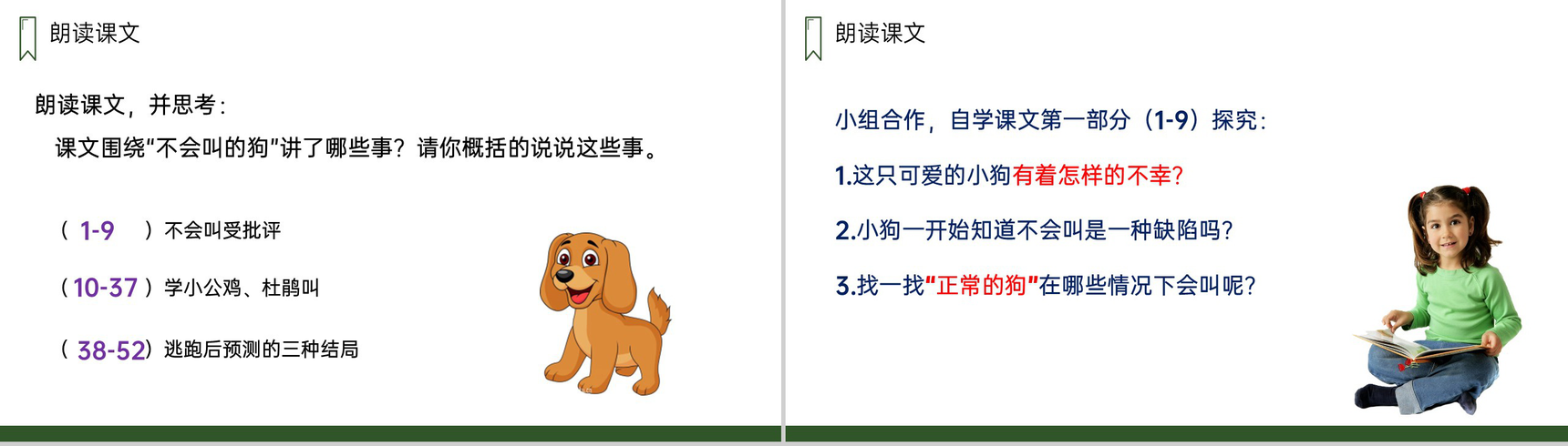 《小狗学叫》人教版三年级上册语文PPT课件-4