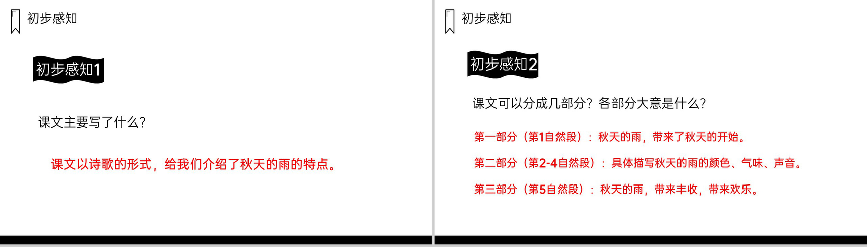 《秋天的雨》人教版三年级上册语文PPT课件-8