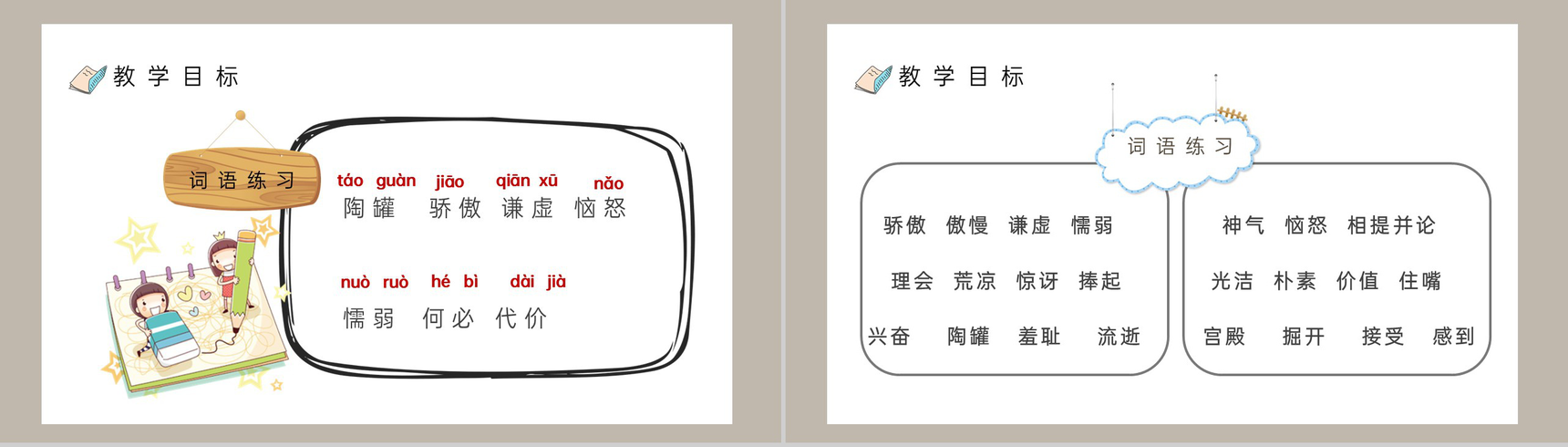 小学语文三年级上册课件教学教案《陶罐和铁罐》导读人教部编版PPT模板-3