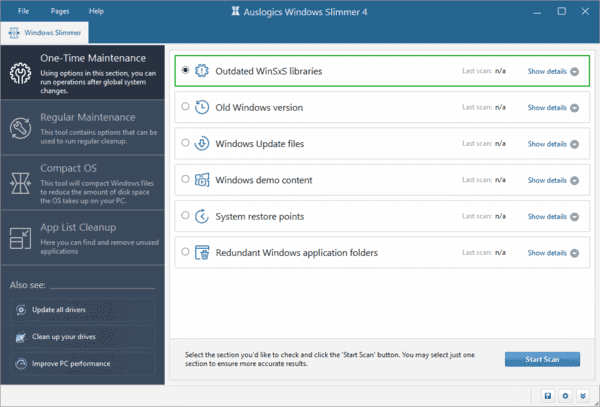 图片[1] - Auslogics Windows Slimmer(系统优化工具) v5.0.0.0 便携版 - 青笺杂货铺 - 软件资源下载分享