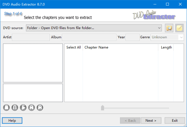图片[1] - DVD Audio Extractor(DVD光盘提取音频) v8.7.0 便携版 - 青笺杂货铺 - 软件资源下载分享