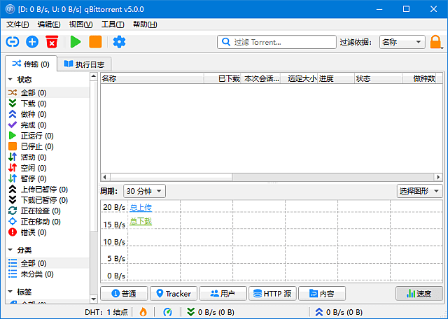 qBittorrent Enhanced Edition(BT客户端) v5.0.3.10 中文绿色版 - 青笺杂货铺 - 软件资源下载分享