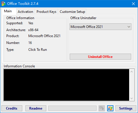 图片[1] - Microsoft Toolkit(微软Kms激活工具) v2.7.4 绿色版 - 青笺杂货铺 - 软件资源下载分享