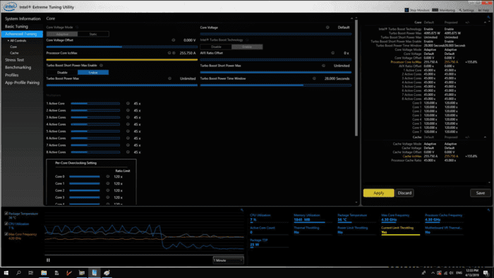 图片[1] - Intel Extreme Tuning Utility(XTU超频软件) v7.14.1.12 - 青笺杂货铺 - 软件资源下载分享