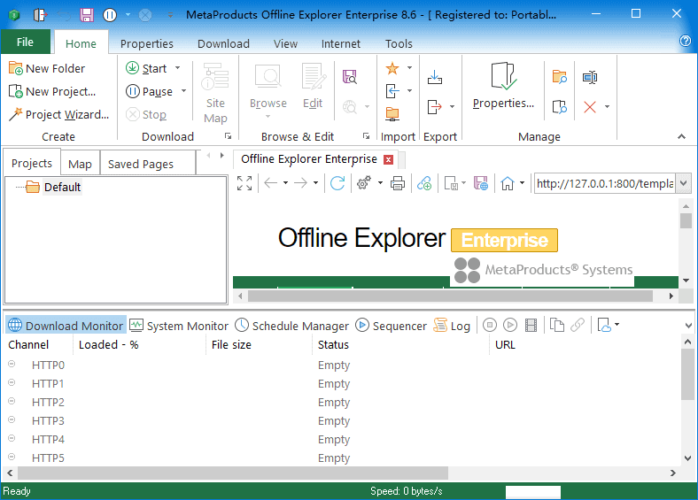 图片[1] - Offline Explorer(离线浏览工具) Enterprise v8.6.0.4988 便携版 - 青笺杂货铺 - 软件资源下载分享